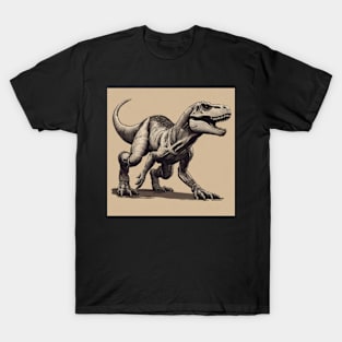 T-Rex Japanese art T-Shirt